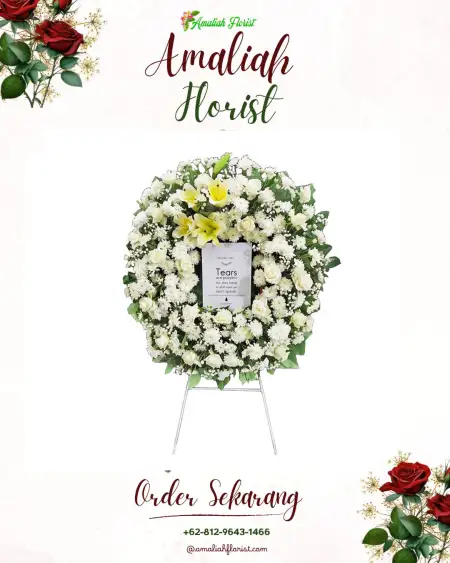 Krans Bunga Duka Matraman